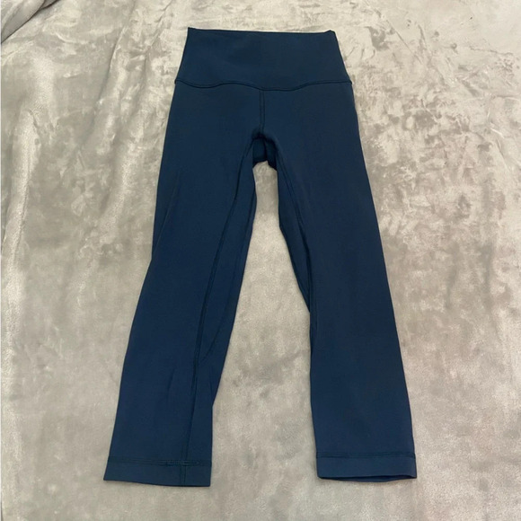 Lululemon Align Crop Leggings Mach Blue 21288 - Picture 3 of 10